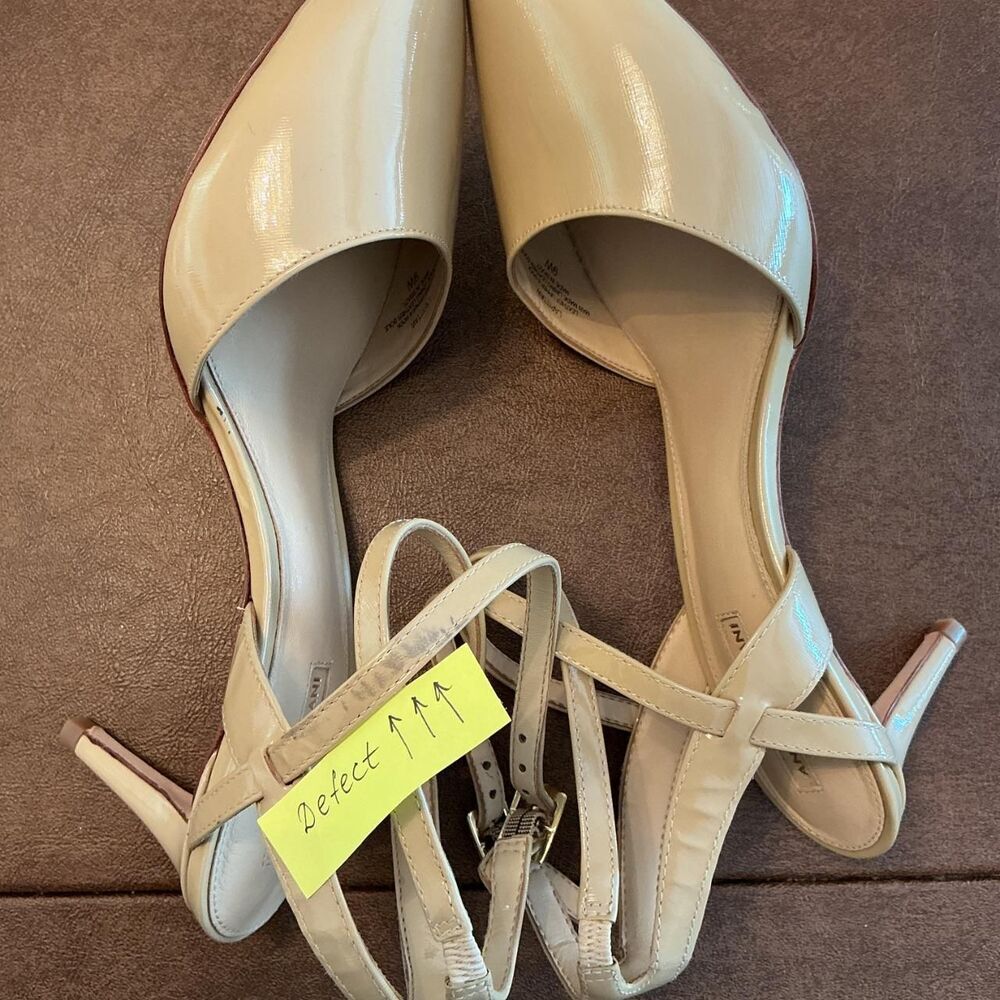 Antonio-melani Women's Tan and Gold Sandals - Picture 6 of 8